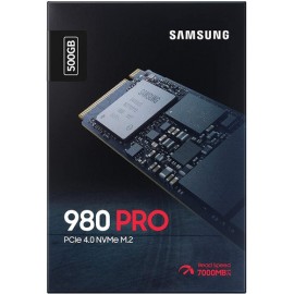 Samsung 980 PRO M.2 500 GB PCI Express 4.0 V-NAND MLC NVMe 980 PRO, 500 GB, M.2
