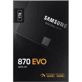 SSD Samsung 870 EVO 1TB. 2.5" SATA3
