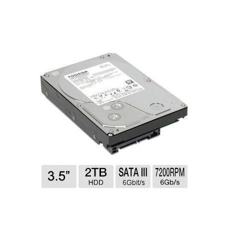 Toshiba 2TB. 3.5" SATA 3 Desktop