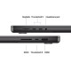 Apple MacBook Pro 16 pulg., M4 Pro, 24GB Ram, 512GB SSD.