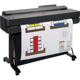 Plotter HP DesignJet T650 36" 25 s/pagina, 2400X1200DPI OPTIMIZADO, 4 CART, USB 2.0, GIGABIT, WIFI, RAM 1GB, W1Y